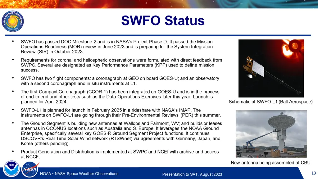 swfo status