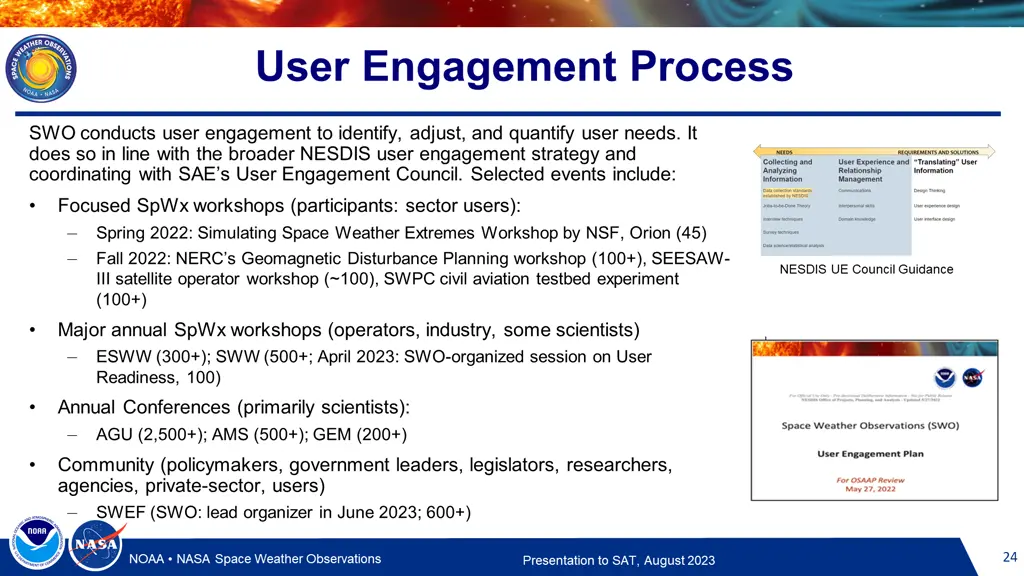 user engagement process