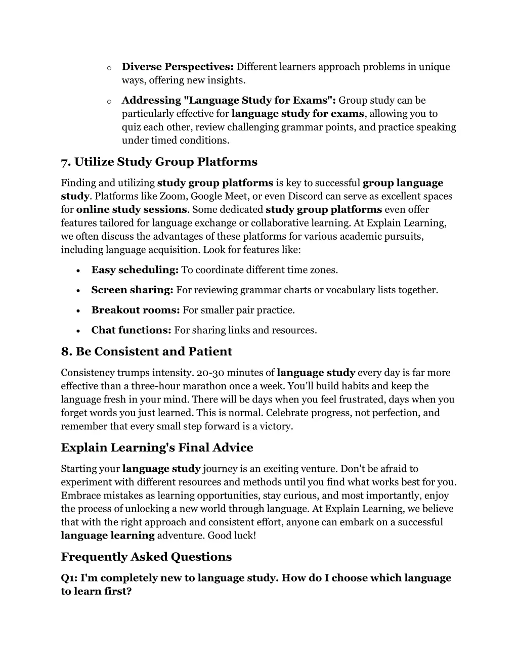 o diverse perspectives different learners