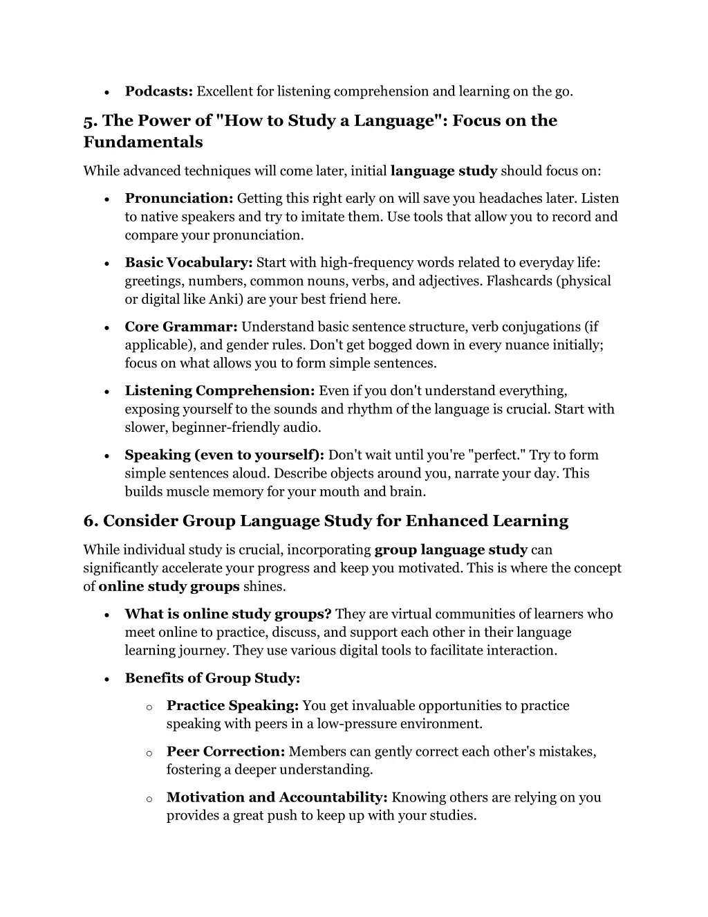 podcasts excellent for listening comprehension