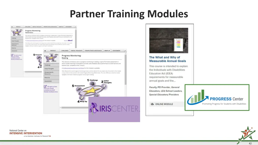 partner training modules