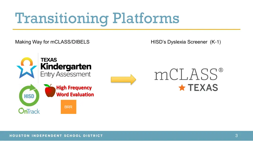 transitioning platforms