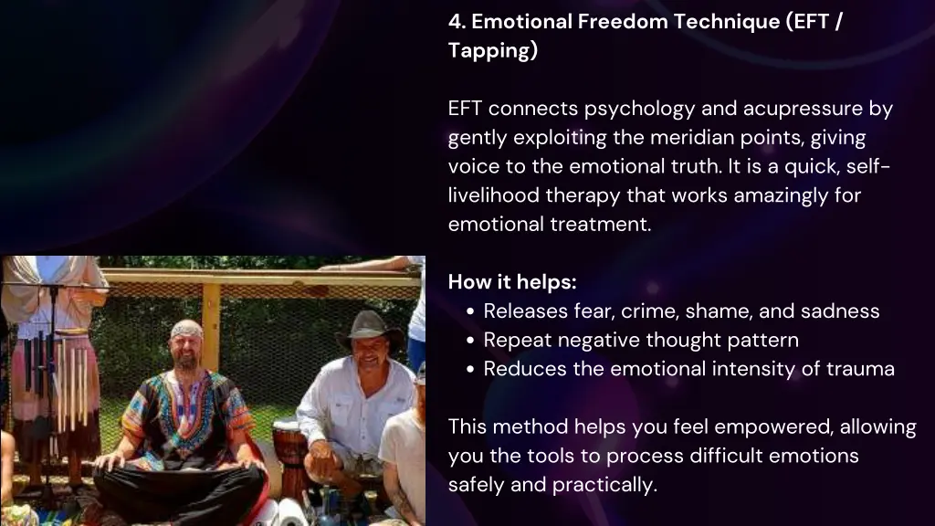 4 emotional freedom technique eft tapping