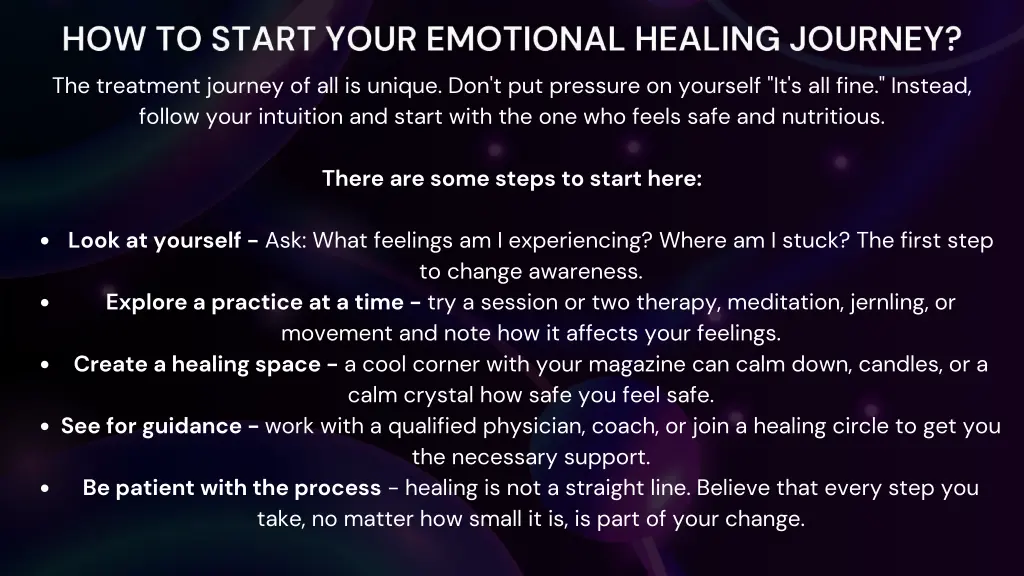 the treatment journey of all is unique