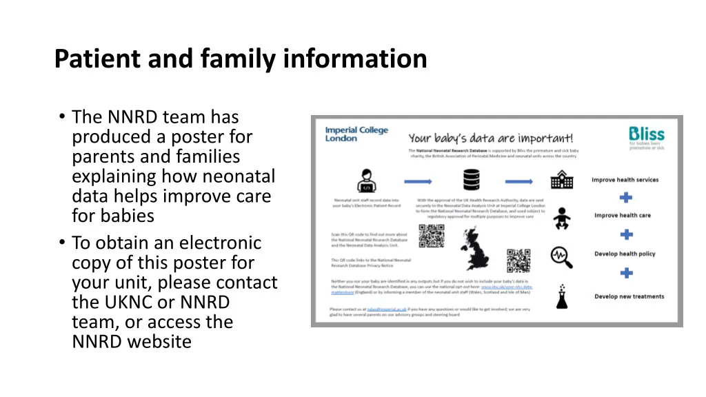 patient and family information