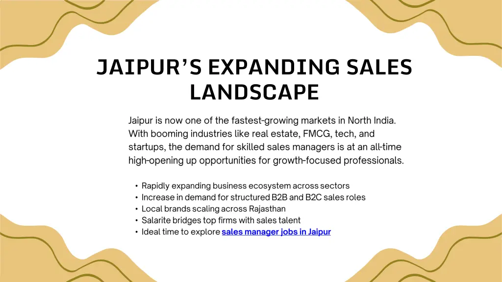 jaipur s expanding sales landscape