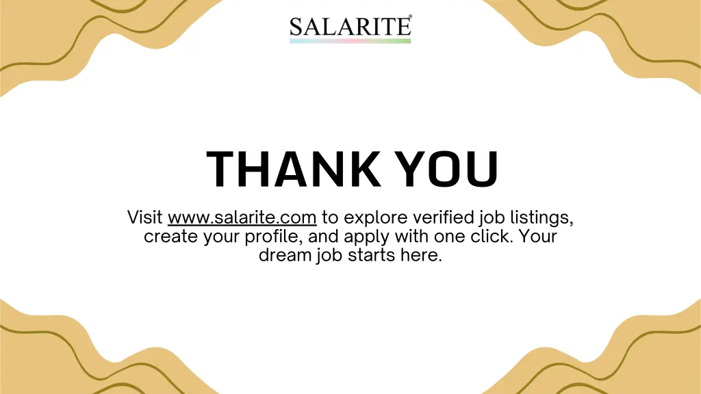 thank you visit www salarite com to explore