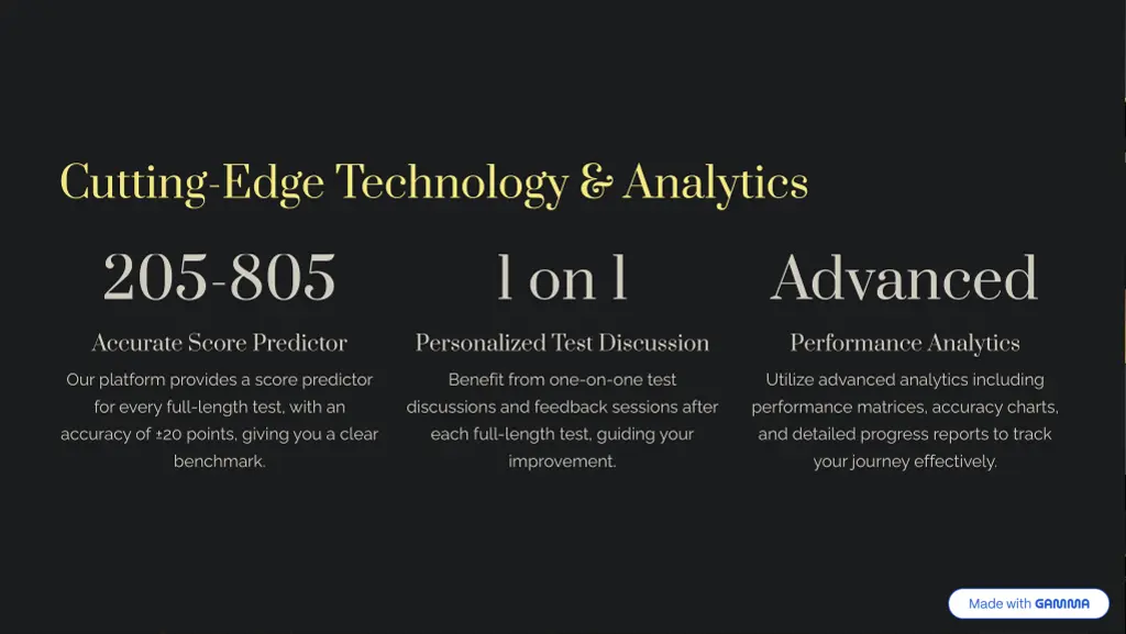 cutting edge technology analytics