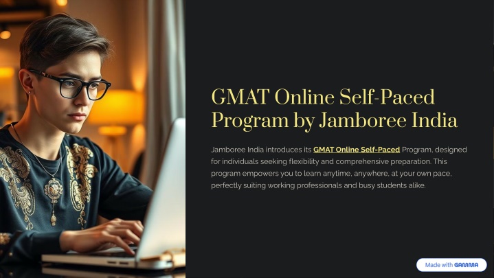 gmat online self paced program by jamboree india