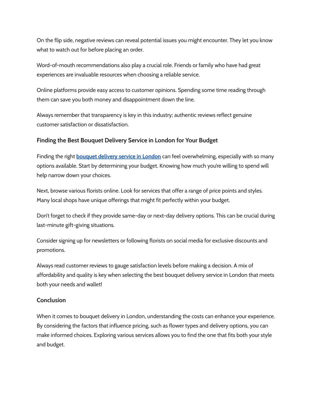 on the flip side negative reviews can reveal
