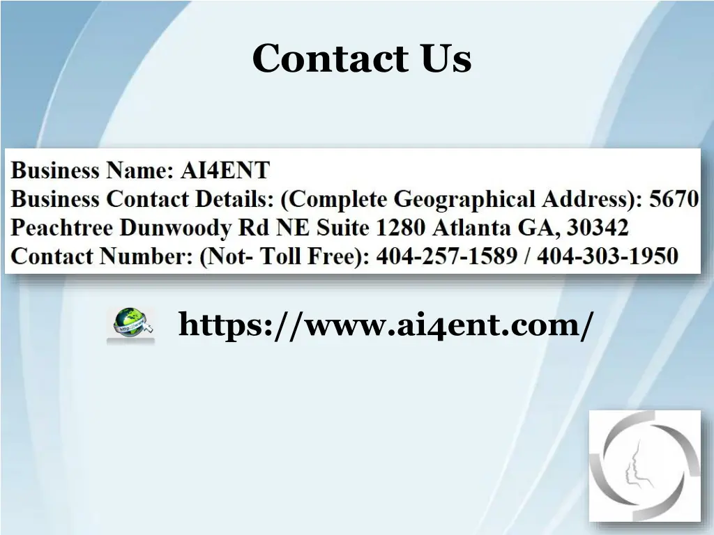 contact us
