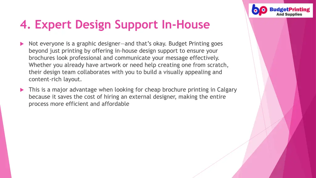 4 expert design support in house