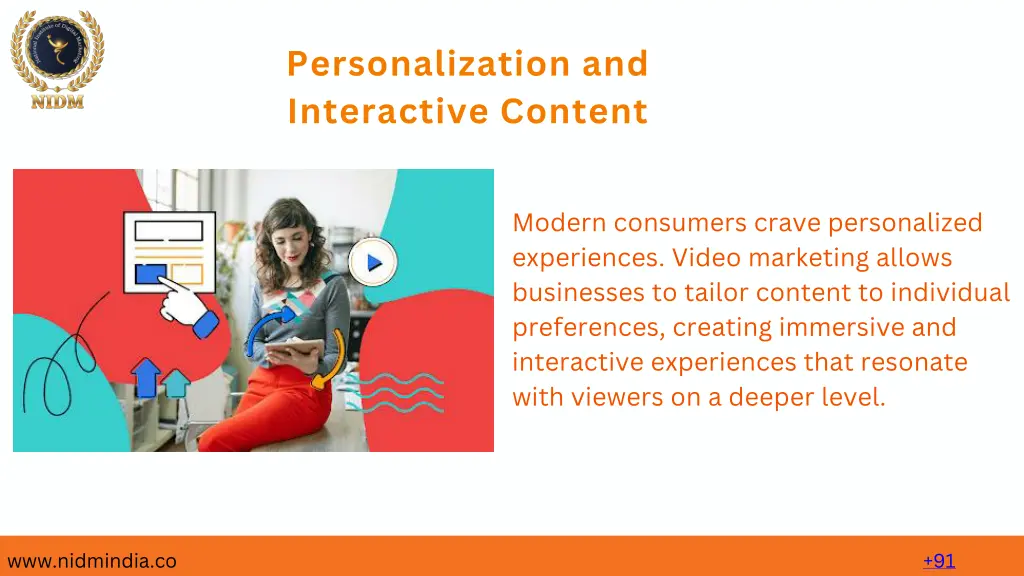 personalization and interactive content