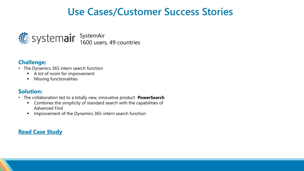 use cases customer success stories