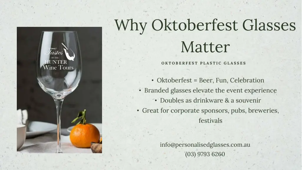 why oktoberfest glasses matter