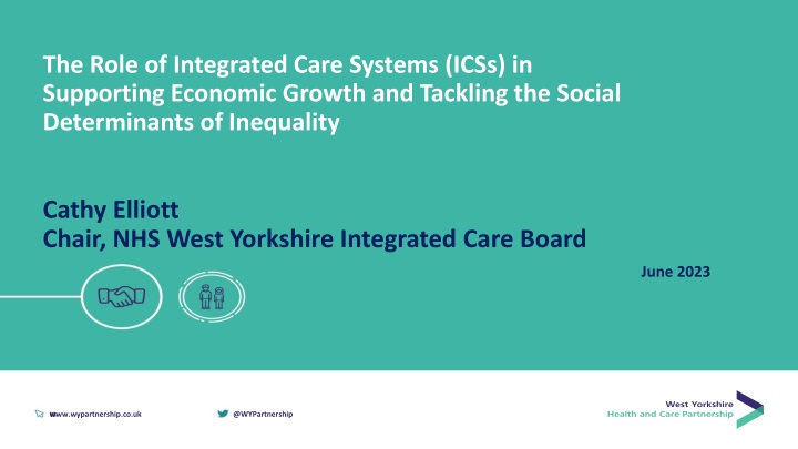 the role of integrated care systems icss