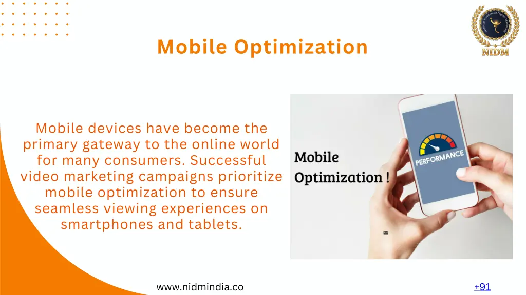 mobile optimization