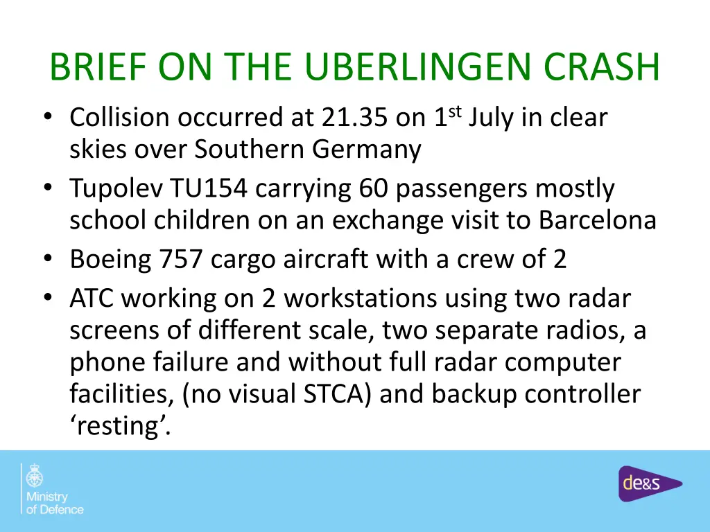 brief on the uberlingen crash collision occurred