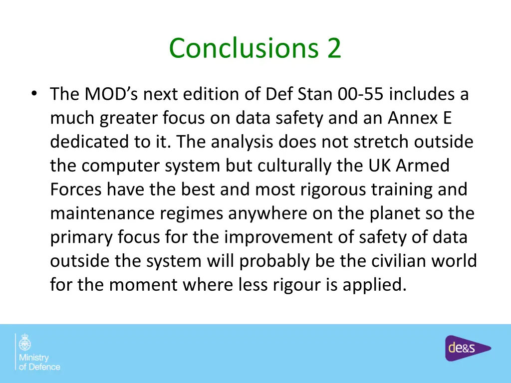 conclusions 2