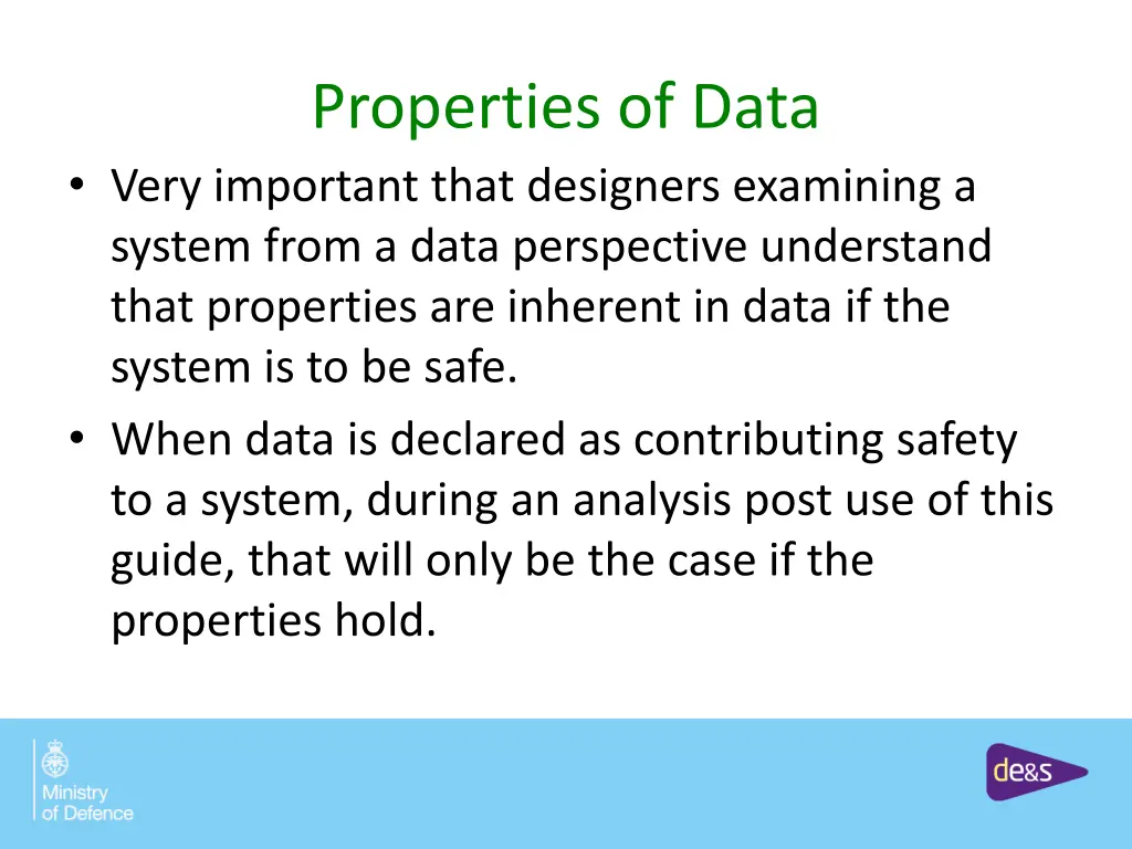 properties of data very important that designers