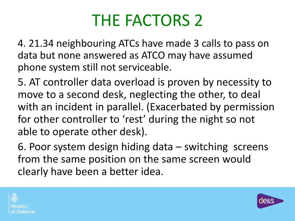 the factors 2