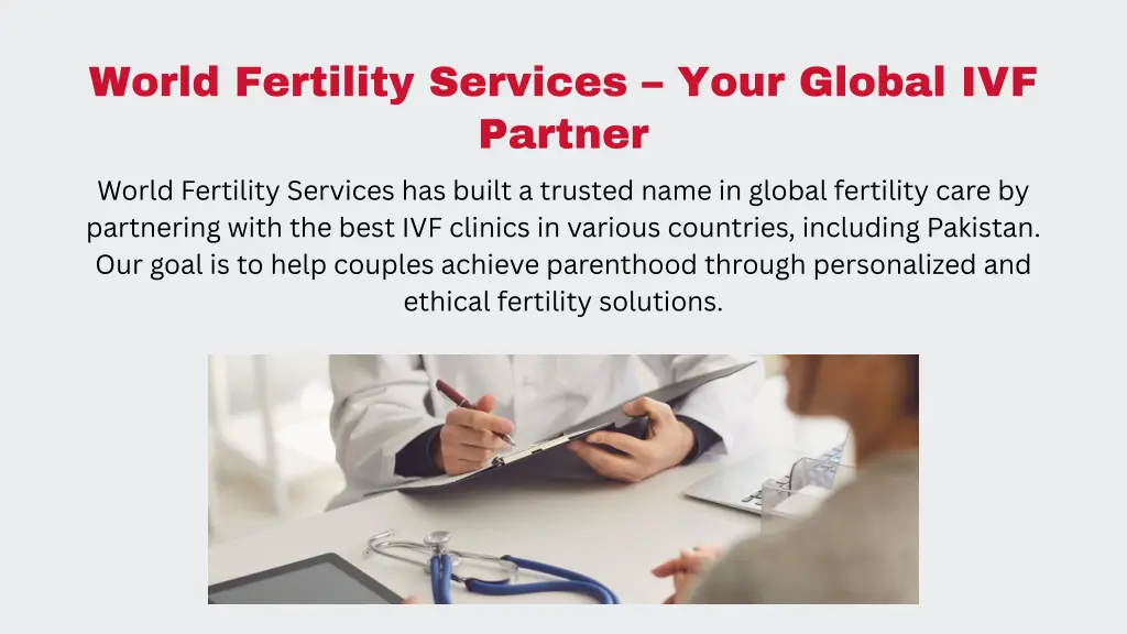 world fertility services your global ivf partner