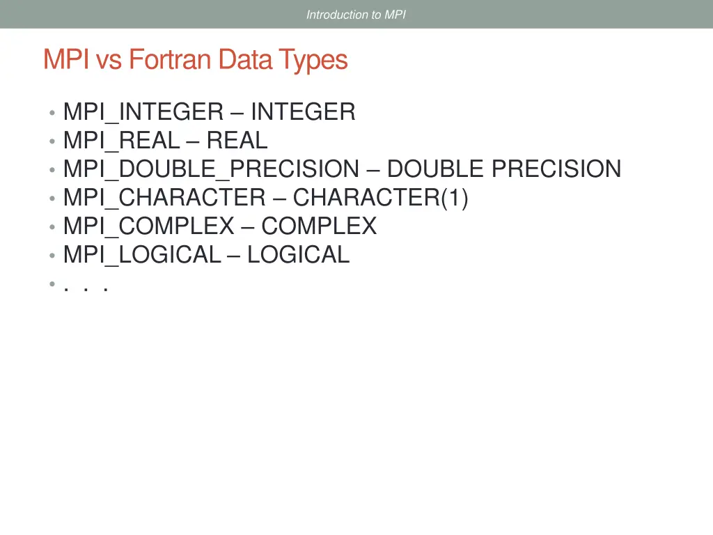 introduction to mpi 4