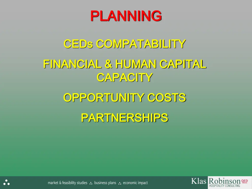 planning planning
