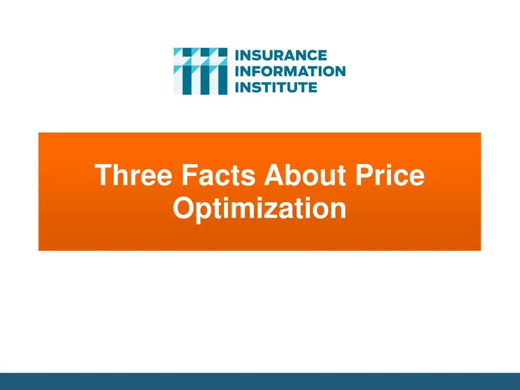 three facts about price optimization