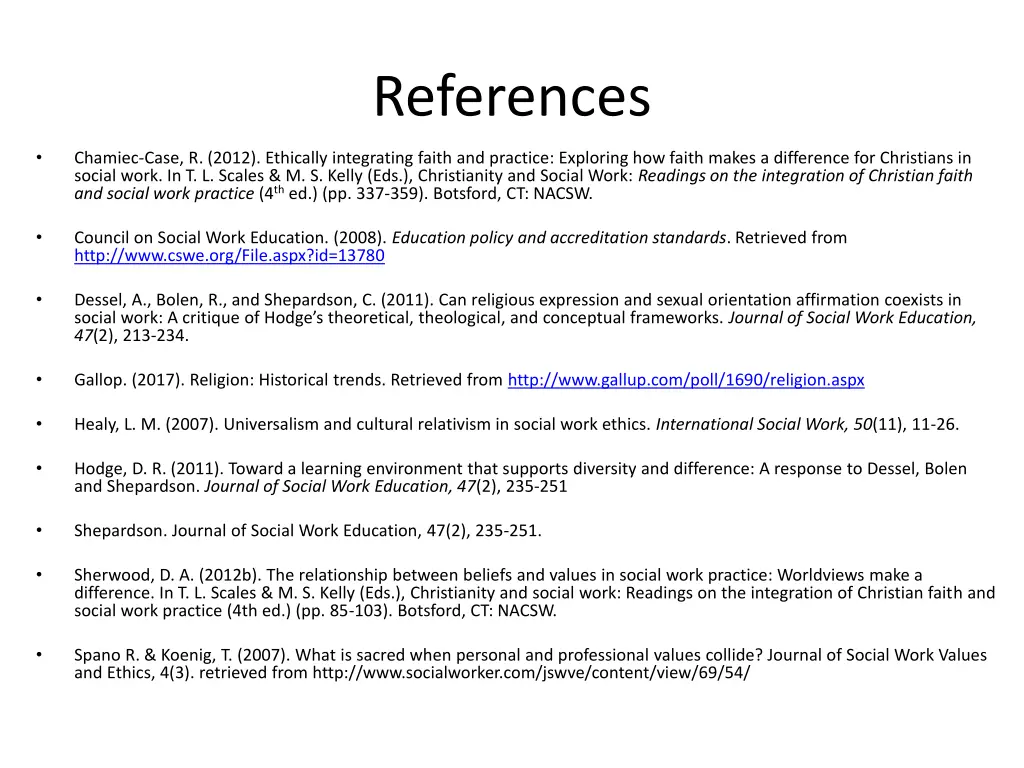 references