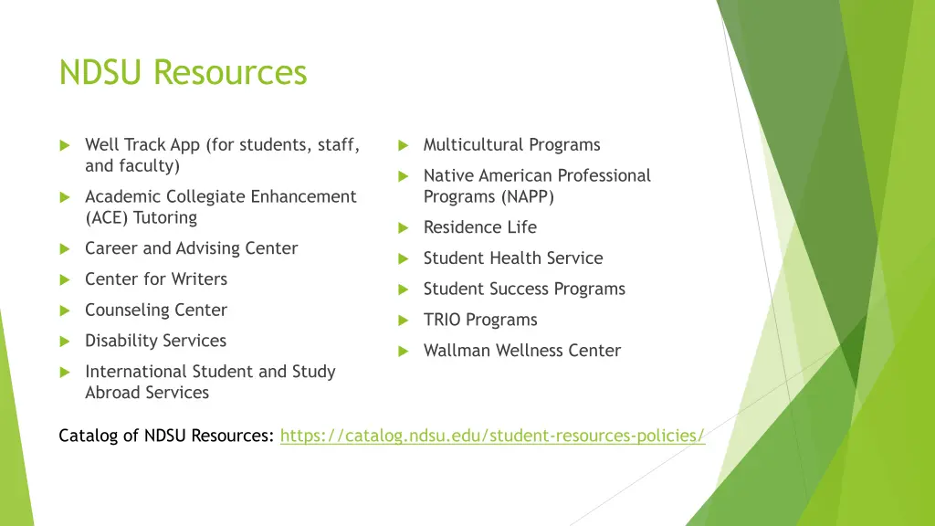 ndsu resources