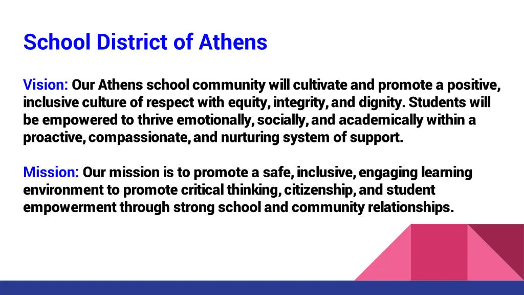 school district of athens
