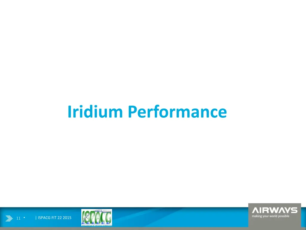 iridium performance