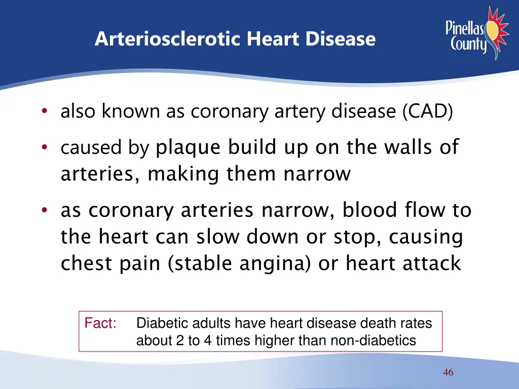 arteriosclerotic heart disease