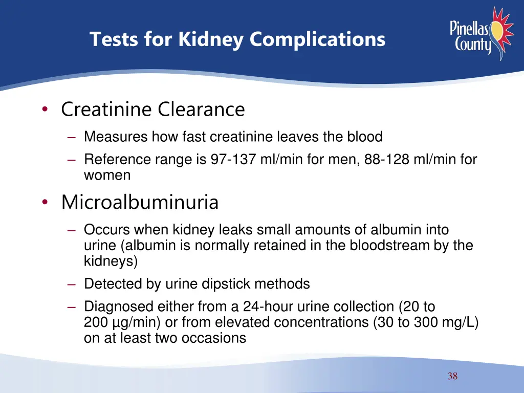 tests for kidney complications 2