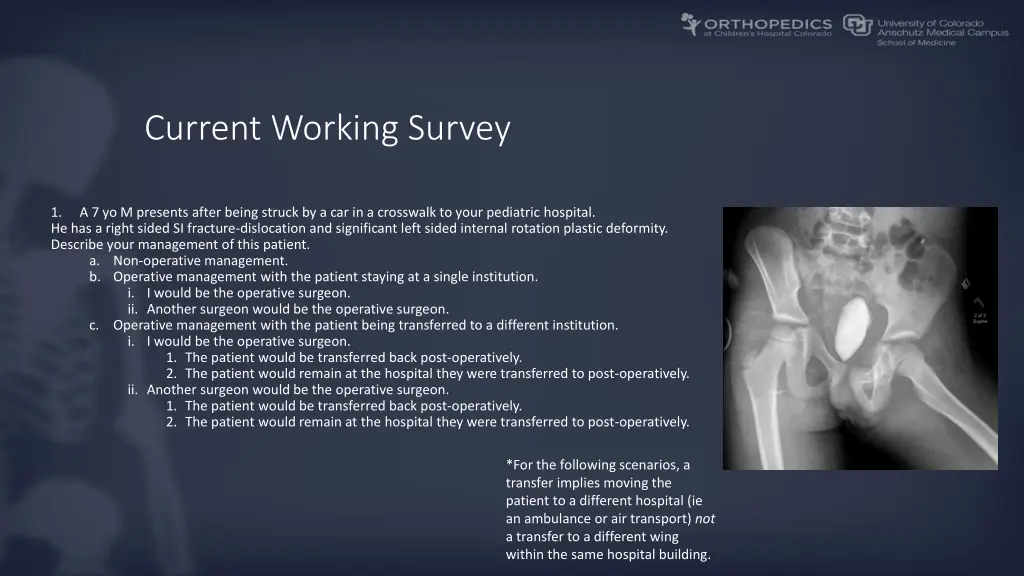 current working survey 3