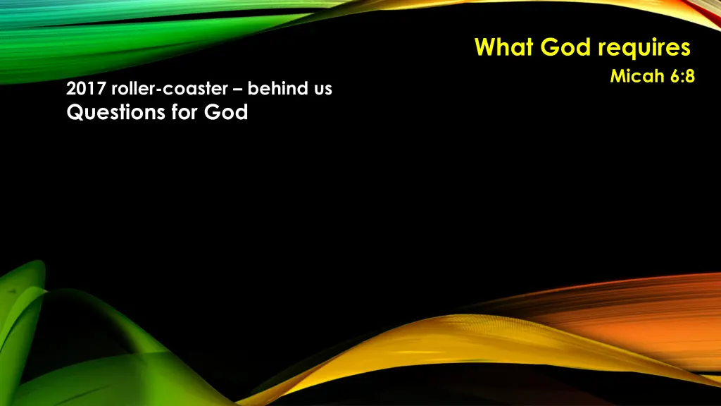 what god requires 2