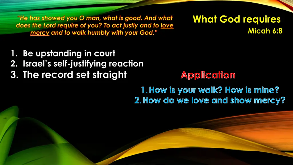 what god requires 34