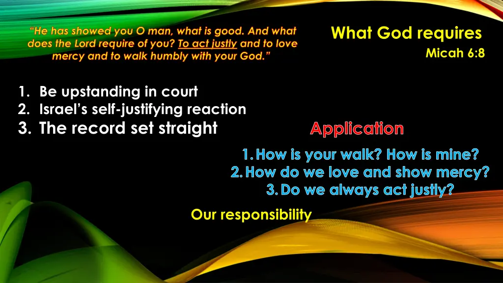 what god requires 36