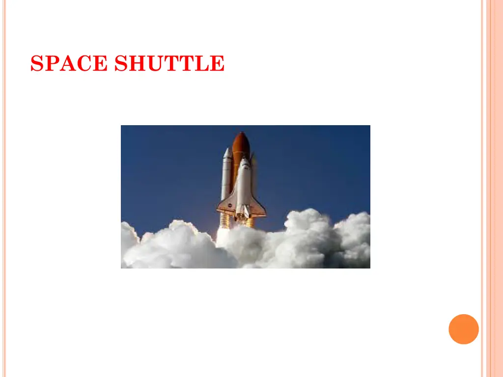 space shuttle