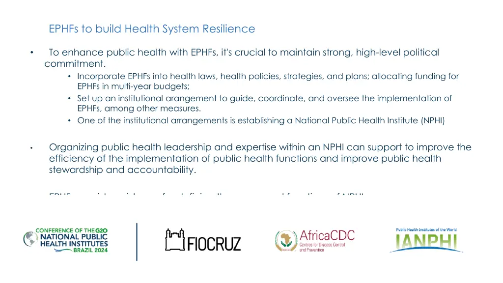 ephfs to build health system resilience 1