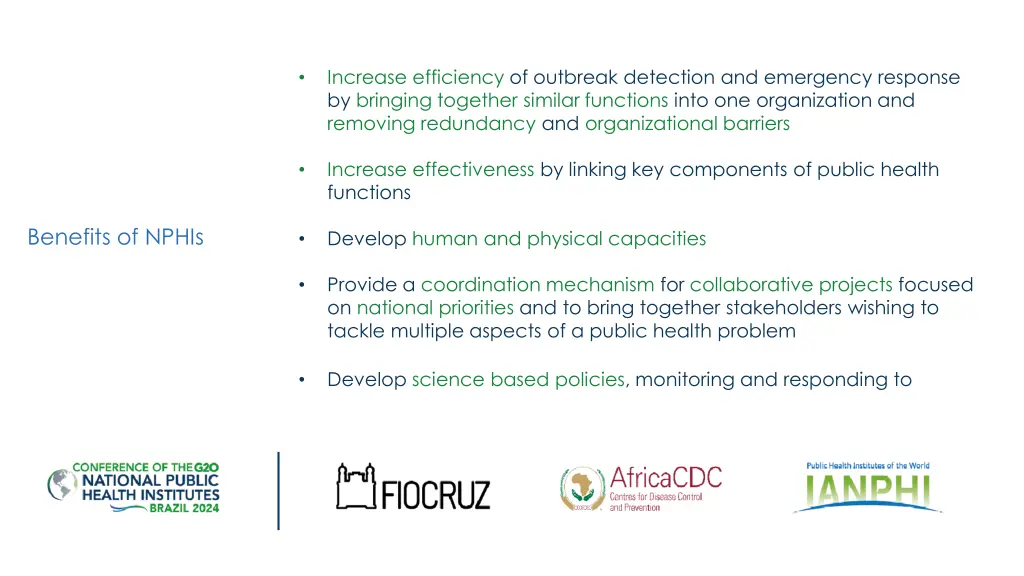 increase efficiency of outbreak detection