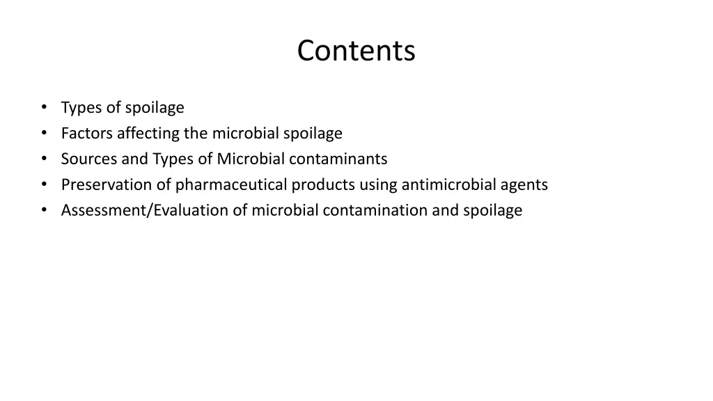 contents