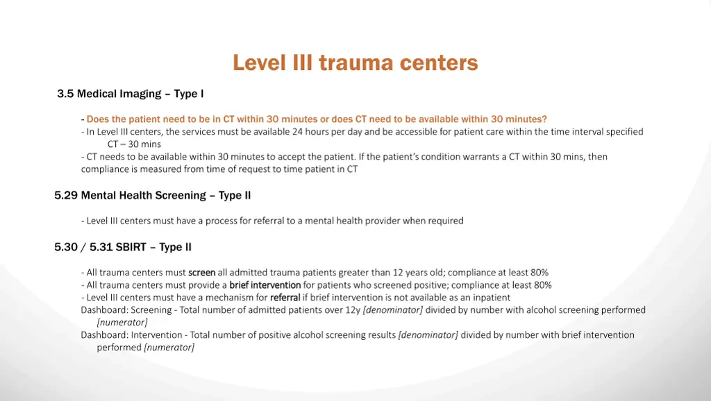 level iii trauma centers 2