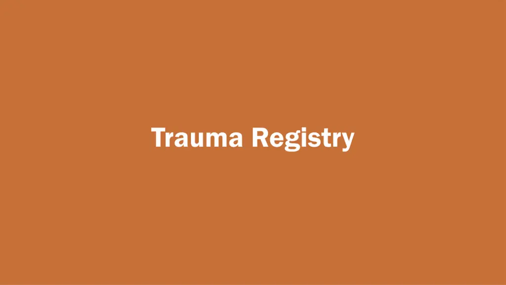 trauma registry