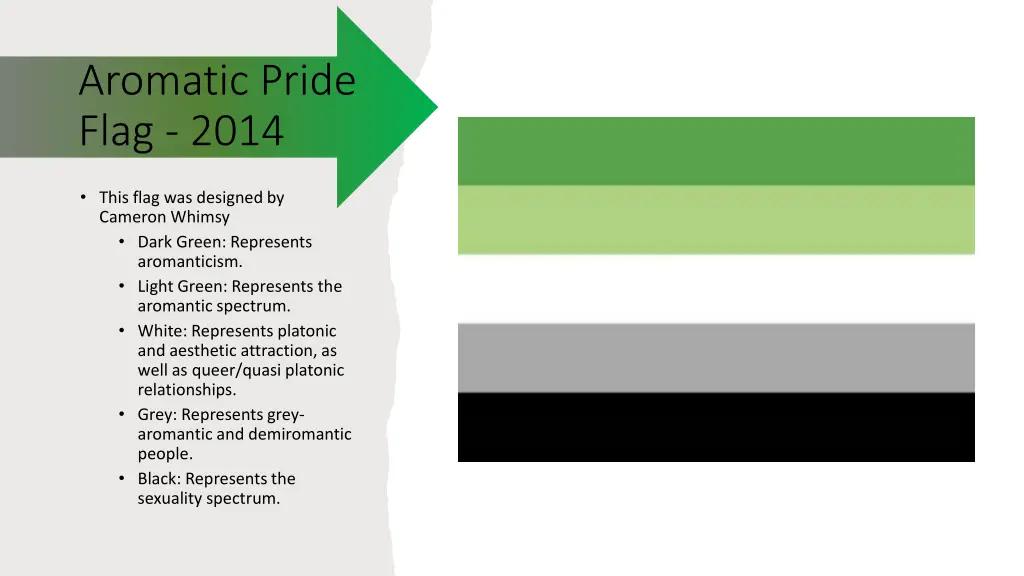 aromatic pride flag 2014
