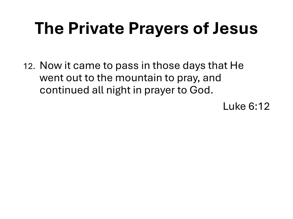 the private prayers of jesus 3