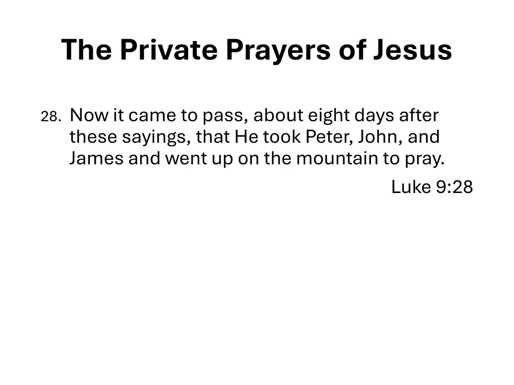 the private prayers of jesus 5