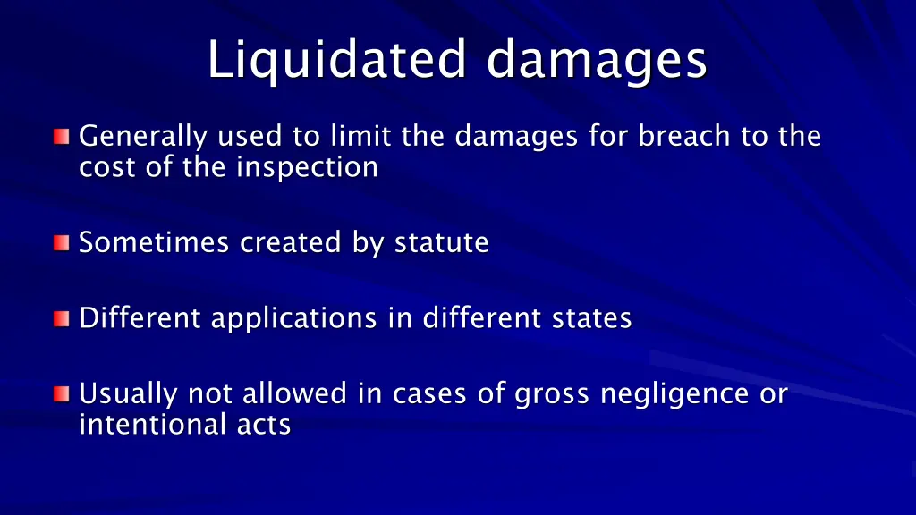 liquidated damages