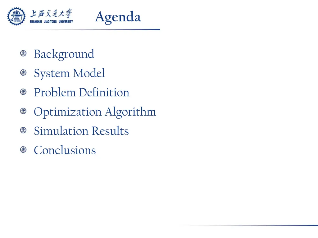 agenda